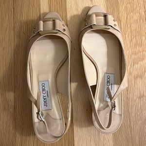 Authentic Jimmy Choo shoes. Worn once. Size 40.5